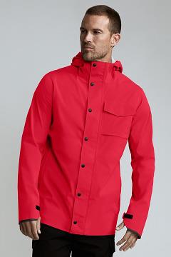 Chamarras Canada Goose Hombre México - Nanaimo Chubasquero Rojos IM2039864